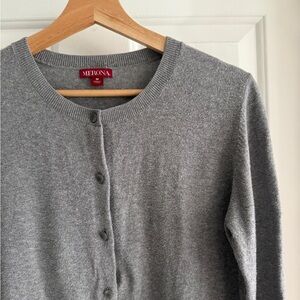 Merona Women's Classic Gray Cardigan